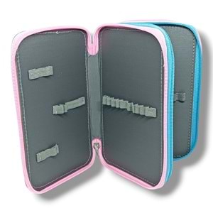 Bear&Deer Parıltılı Bunny Girl 3 Gözlü Kalem Kutusu BD-KCS223