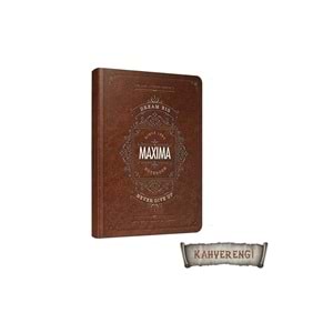 Gıpta Maxima Defter Çizgisiz İplik Dikiş Sert Kapak 120 Yaprak 13x21 Cm