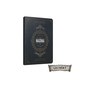 Gıpta Maxima Defter Çizgisiz İplik Dikiş Sert Kapak 120 Yaprak 13x21 Cm