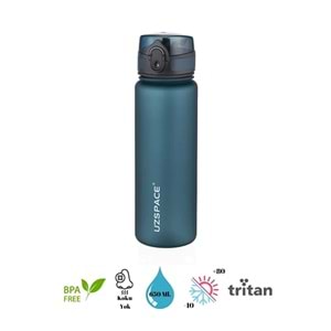 Uzspace Tritan Matara 650 ml. Zeytin Yeşili 3053