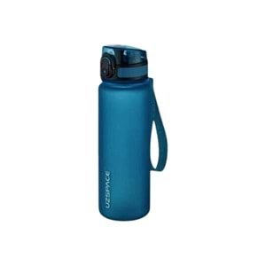 Uzspace Tritan Matara 650 ml. Petrol Mavi 3037