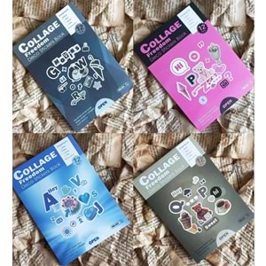 Collage Freedom Sticker Defteri 12 Sayfa