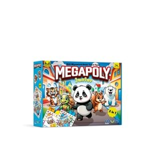 Megapoly Junior Emlak Ticaret Oyunu 2 in 1 4+ Yaş
