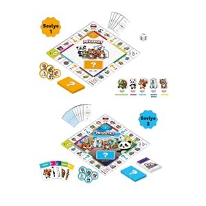 Megapoly Junior Emlak Ticaret Oyunu 2 in 1 4+ Yaş