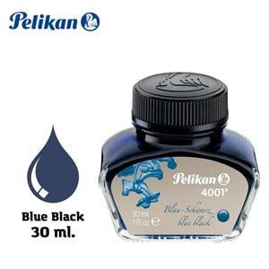 Pelikan Dolma Kalem Mürekkebi 30ml 4001 Mavi-Siyah