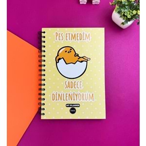 Pes Etmedim Dinleniyorum Tasarımlı Konuşan Ajanda (Bam-1312)