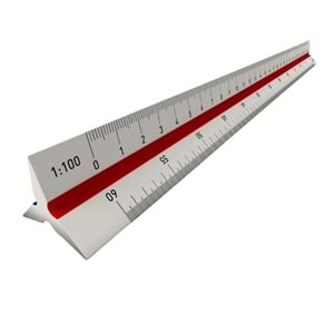 Kraf 30 Cm Mikyaslı (ölçekli) Cetvel 501g