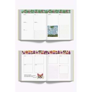 Zamansız Ressamlar Ajandası I, Zamansız Ajanda 16.5x19.5 cm (Stickerlı)