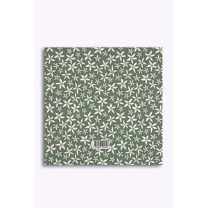 My Mia Art Yeşil Papatya Kenar Baskılı Defter, 16x16 cm