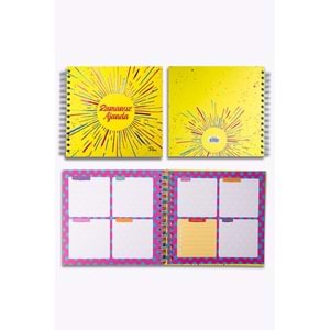 Prestij Neon Sarı Zamansız Ajanda