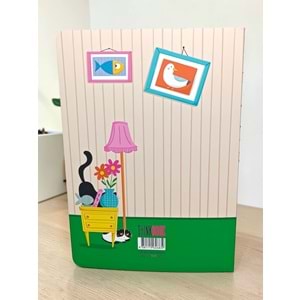 Zamansız Kediler I Haftalık Plan Ajandası 15x21 cm