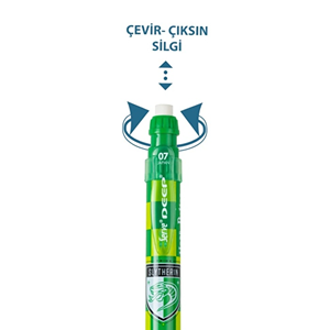 Serve Deep Versatil Kalem Harry Potter 0.7 mm Slytherin Dama