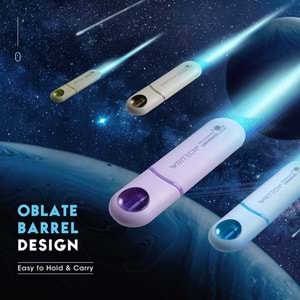 Writech Astronot Fosforlu Kalem Neon Mavi