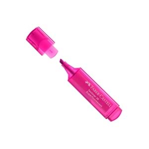 Faber-Castell Fosforlu Kalem Şeffaf Gövde Pembe