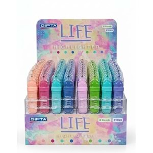 Gıpta Life Fosforlu Kalem F1548 (ASORTİ ÜRÜN)