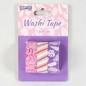 Gıpta Gift Tape 3 Lü Set 1,5 cm. x 2 m. K8917