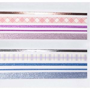 Gıpta Renkli Bant Mix 5 Li Set 2 m. K8918