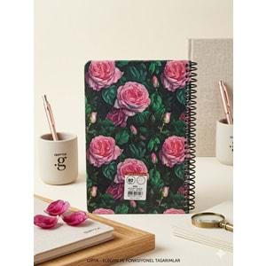 Gıpta Script Book Sprl. Sert Kpk. Defter 17x24 80 Yp. Kareli