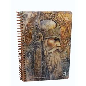 Gıpta North Sprl. Sert Kpk. Defter 17x24 80 Yp. Kareli