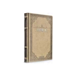 Gıpta Pera İp Dik. Deri Kp. 17x24 cm 160 Yp. Çizgisiz Defter