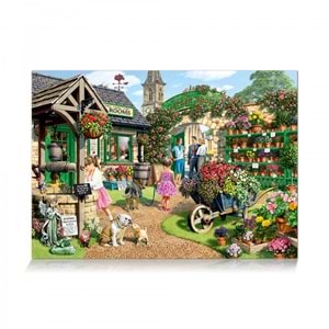 Star Oyun 1000 Parça Glenny nin Bahçe Dükkanı Puzzle