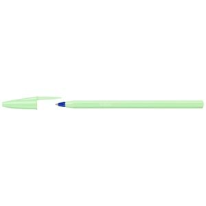 Bic Cristal Mavi Tükenmez Kalem Pastel Turuncu Gövde