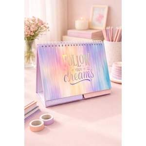 Liz Planlayıcı Masa Takvimi Özel Kesimli TKV04