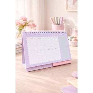 Liz Planlayıcı Masa Takvimi Özel Kesimli TKV04