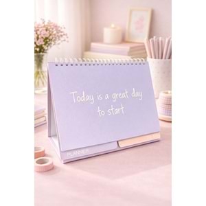 Liz Planlayıcı Masa Takvimi Özel Kesimli TKV04