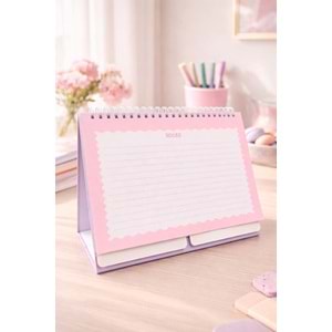 Liz Planlayıcı Masa Takvimi Özel Kesimli TKV04