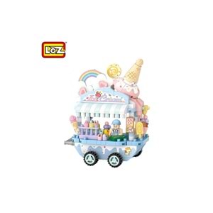 Dondurma Arabası Blok Oyuncak (300 Parça)