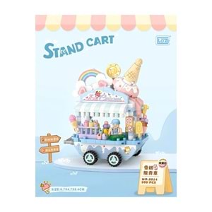 Dondurma Arabası Blok Oyuncak (300 Parça)