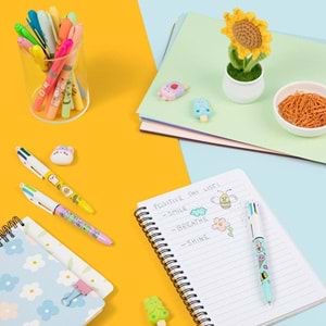 Bic Kawaii Tükenmez Kalem 4 Renk 3 Lü Blister Set 5037711