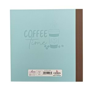 Lilamor Kare Defter 15x15 cm 144 Sayfa Düz