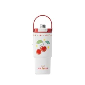 Diller Kiraz Desenli Paslanmaz Çelik Termos 900 ml. D9508-880