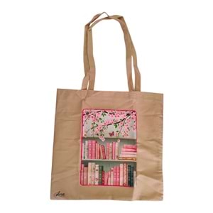 Lilamor Sakura Cep Torba Hediyelik Bez Çanta LLM-HDY0955