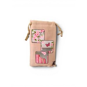 Lilamor Sakura Cep Torba Hediyelik Bez Çanta LLM-HDY0955