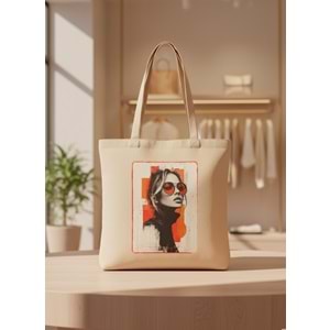 Lilamor Sanat Cep Torba Hediyelik Bez Çanta LLM-HDY0954
