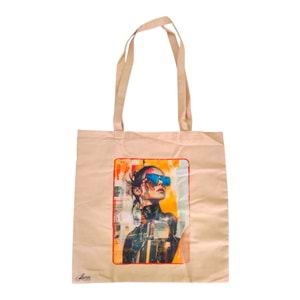 Lilamor Sanat Cep Torba Hediyelik Bez Çanta LLM-HDY0954