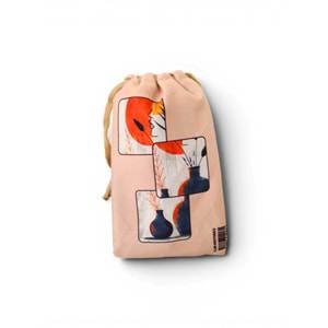 Lilamor Güneşli Cep Torba Hediyelik Bez Çanta LLM-HDY0953