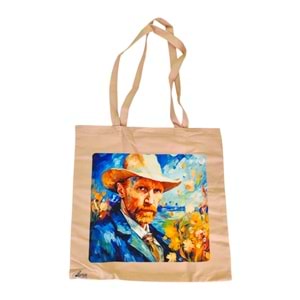 Lilamor Van Gogh Cep Torba Hediyelik Bez Çanta LLM-HDY0949