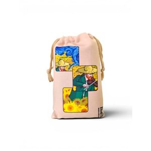 Lilamor Van Gogh Cep Torba Hediyelik Bez Çanta LLM-HDY0949
