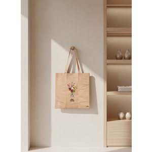 Lilamor Çiçek Cep Torba Hediyelik Bez Çanta LLM-HDY0960