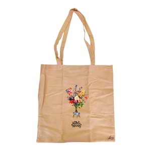Lilamor Çiçek Cep Torba Hediyelik Bez Çanta LLM-HDY0960