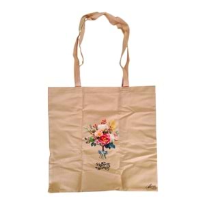 Lilamor Çiçek Cep Torba Hediyelik Bez Çanta LLM-HDY0959