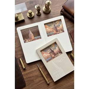 Vagonlife 3D Galata Köprüsü Temalı Defter