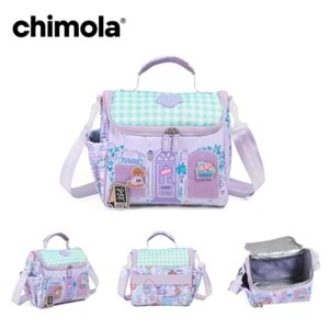 Chimola My House Poodle Crew Mor Beslenme Çantası CHM-BS0019