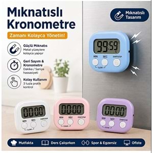 FCX Dijital Kronometre 4 Renk