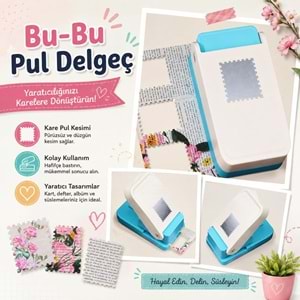 Bu-Bu Pul Delgeç 31,7x38,1 mm
