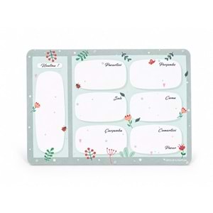Gıpta Floraplan Haftalık Planlayıcı 17x24 cm 54 Yp.